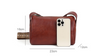 Women’s Genuine Leather Pillow Bag Crossbody Purse