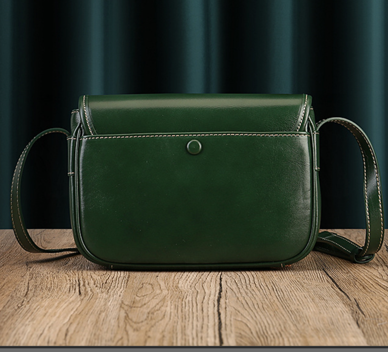 Retro Small Leather Messenger Shoulder Purse