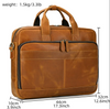 Men’s Genuine Leather Laptop Briefcase Bag