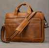 Men’s Genuine Leather Laptop Briefcase Bag