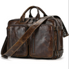 Men’s Genuine Leather Office Bag Laptop Briefcase Backpack
