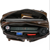 Men’s Genuine Leather Office Bag Laptop Briefcase Backpack