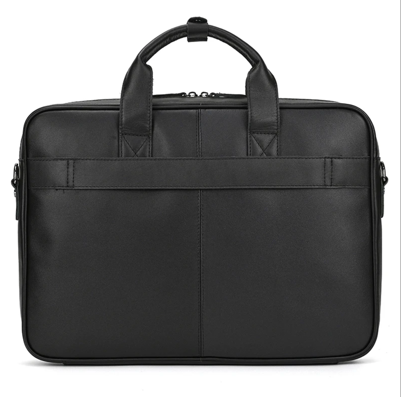 Retro Genuine Leather Laptop Bag 15.6 Inch