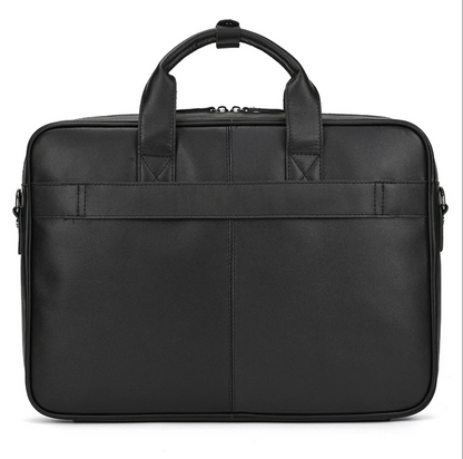 Retro Genuine Leather Laptop Bag 15.6 Inch