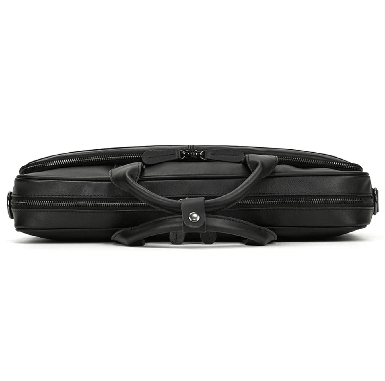 Retro Genuine Leather Laptop Bag 15.6 Inch