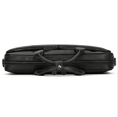 Retro Genuine Leather Laptop Bag 15.6 Inch