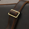 Genuine Leather Briefcase Men Laptop Business Bag