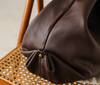 Women Leather Office Tote Bag With Zipper