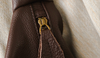 Women Leather Office Tote Bag With Zipper