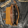 Men Leather Office Bag Brown Briefcase Laptop Messenger