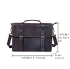 15 Inch Laptop Briefcase & Messenger Bag for Work