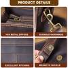 15 Inch Laptop Briefcase & Messenger Bag for Work