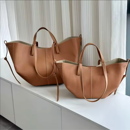 Women’s Genuine Leather Shoulder Tote Bag