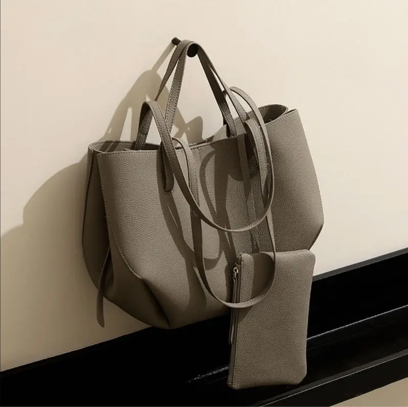 Women’s Genuine Leather Shoulder Tote Bag