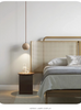 Cave Stone Ball Pendant Light LED Ceiling Lamp Chandelier