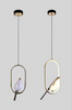 Magpie Bird LED Pendant Lamp Ceiling Chandelier