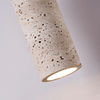 Japanese Wabi Sabi Stone Pendant Ceiling Lamp Chandelier