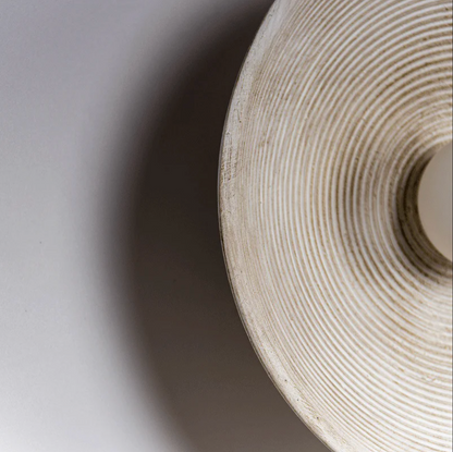 Indoor Ripple Round Wall Light for Bedroom, Living Room & Dining Room