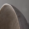 Indoor Ripple Round Wall Light for Bedroom, Living Room & Dining Room