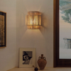 Hemp Rope Wall Light Fixture Rustic Boho Wall Sconce