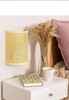 Rattan Wall Lamp Bamboo Woven Bedside Wall Sconce Lighting Fixture
