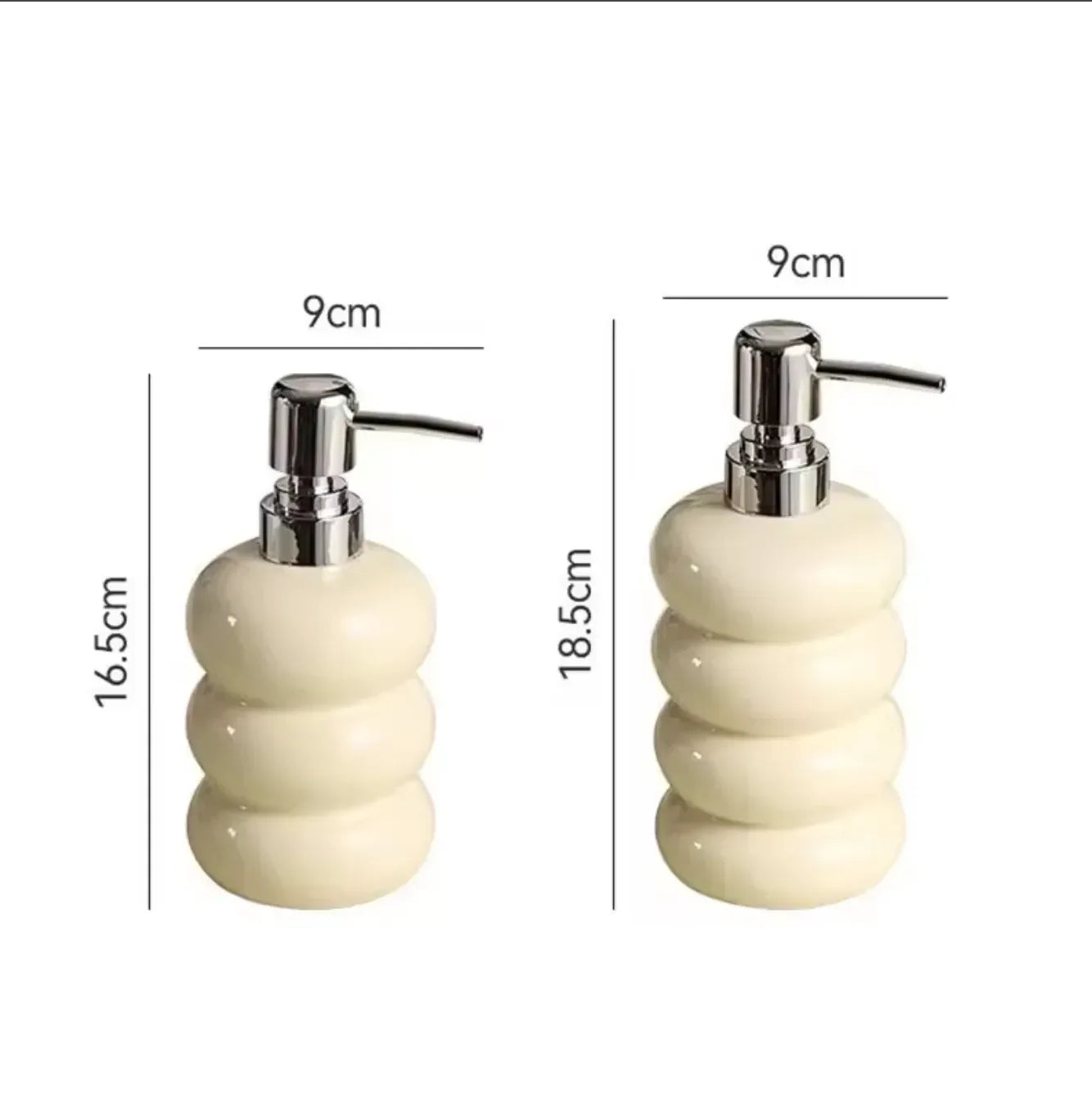 Ceramic Soap Dispenser for Bathroom Accessories Set