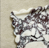 Square Natural Marble Tray with Scalloped Edge Travertine