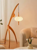 Handmade Bamboo Floor Lamp Tripod Lighting for Living Room