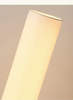 Scandinavian Tripod Floor Lamp Japandi Style Wood & Fabric Standing Light