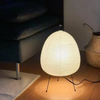 Modern Japanese Floor Lamp with Rice Paper Shade