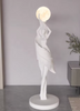 Rechargeable Retro Floral Table Lamp French Pastoral