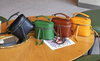Genuine Leather Women’s Box Bag Crossbody Messenger