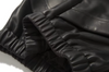 Women’s Genuine Leather Midi Skirt High Waist With Pockets