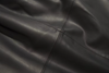 Women’s Genuine Leather Midi Skirt High Waist With Pockets