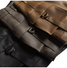 Safari Wide Women Leather Shorts High Waisted Women High Waisted