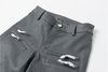 Women Skinny Leather Pants with Zippers