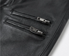 Women Skinny Leather Pants with Zippers