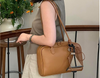 Women’s Leather Boston Pillow Shoulder Handbag