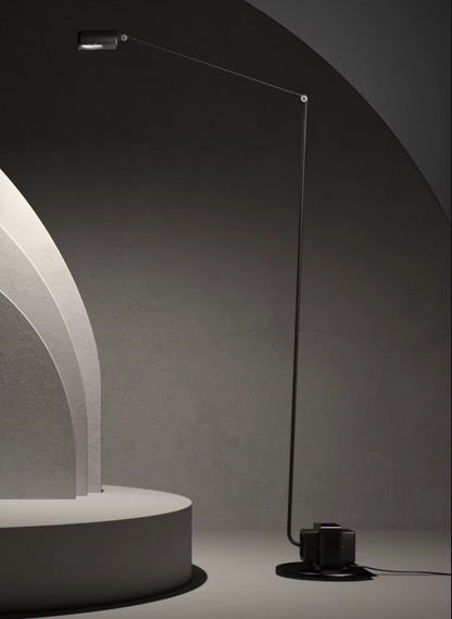 Swing Arm Adjustable Floor Lamp Modern Italian Design Reading Light