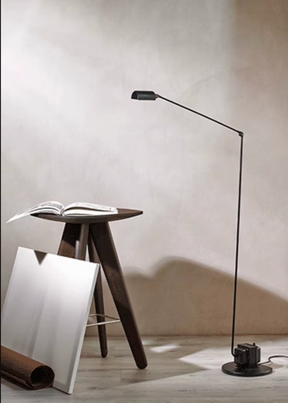 Swing Arm Adjustable Floor Lamp Modern Italian Design Reading Light