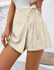 Skirt Shorts Side Wrap Tie Style