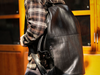 Men’s Genuine Leather Large Travel Bag