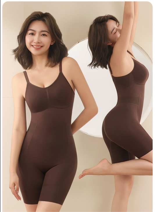 Tummy Control Full Body Shaper for WomenBust Lifting & Thigh Slimming