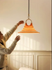 Retro Horn Pendant Light Adjustable Plexiglass Ceiling Chandelier