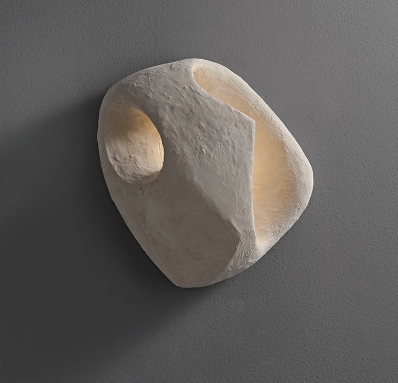 Wabi Sabi Cement Wall Lamp Nordic Concrete Wall Sconce