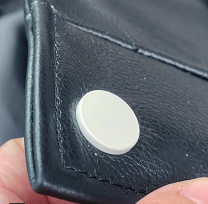 Men Genuine Leather Baseball Jacket Varsity Short Coat