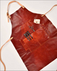 Genuine Cowhide Leather Apron With Pockets