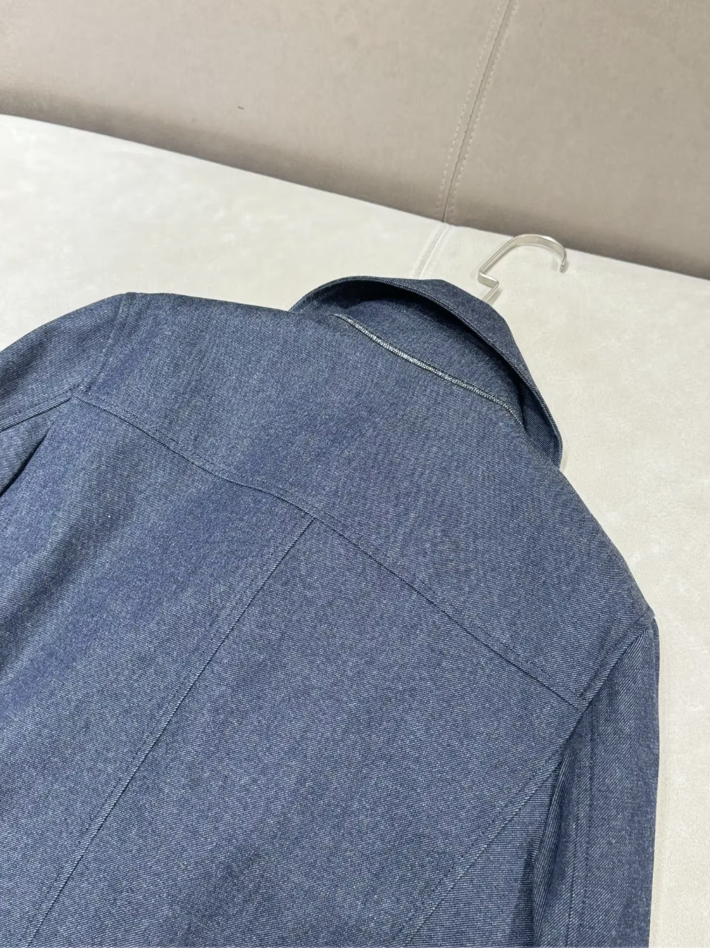 Women Double Breasted Short Wool Coat Mulberry Silk Lined