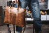 Men’s Genuine Leather Office Briefcase Bag