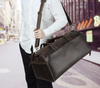 Leather Garment Duffle Bag Carry-On for Men